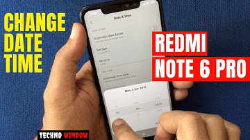How to Change Date and Time in Redmi Note 6 Pro