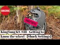 KingSong KS-S18 - Getting to know the wheel [Shock settings and build quality]
