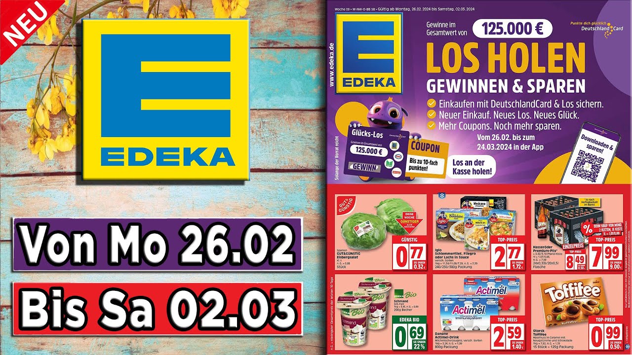 EDEKA Prospekt / Angebote und Aktionen / Gültig von 22.01.2024