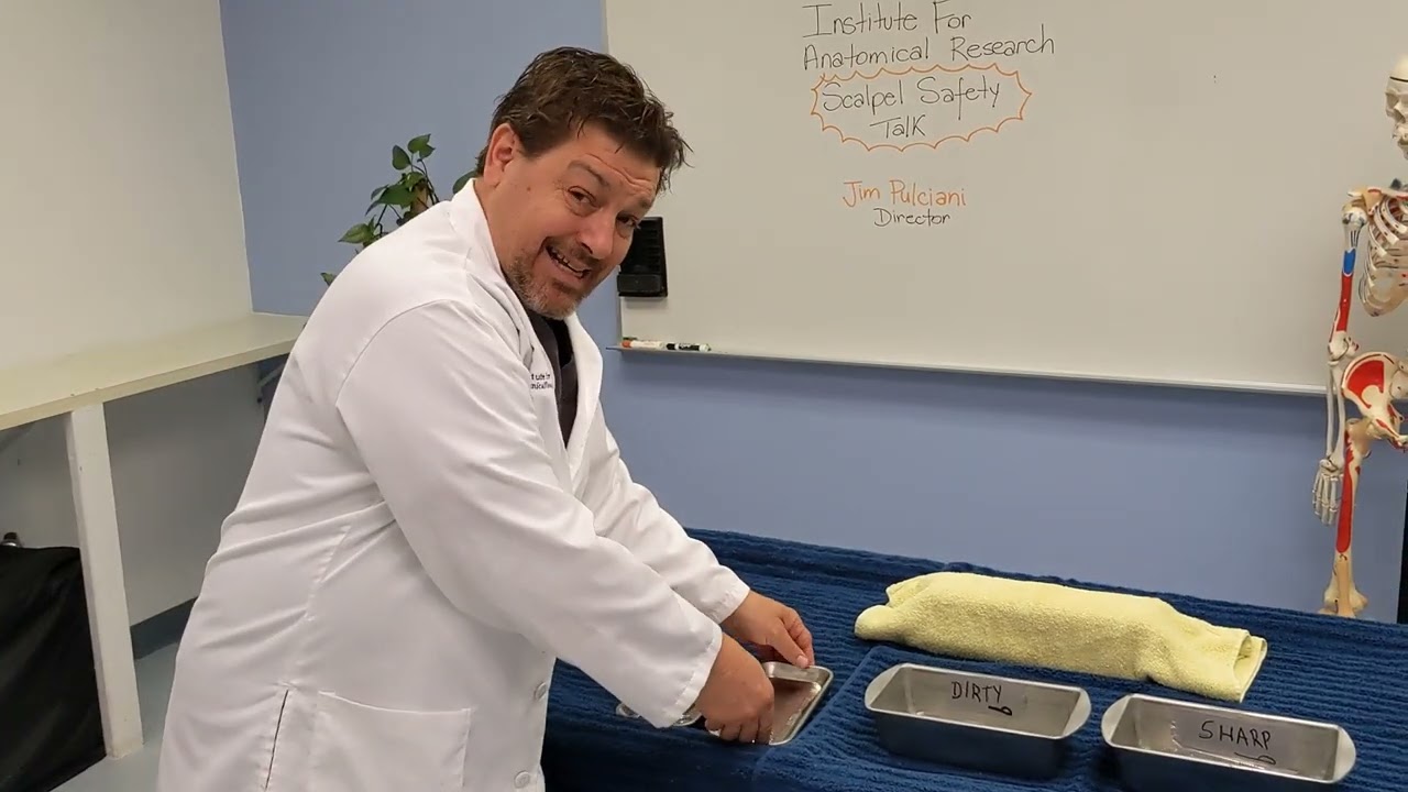 Scalpel Safety Talk