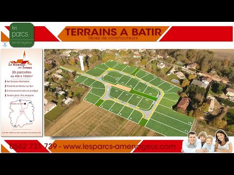 Terrains à vendre à Villemur sur Tarn - Le hameau des termes - Les Parcs Aménageur