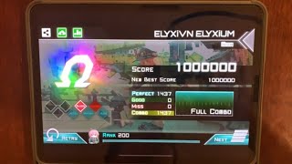 [Dynamix] ELYXiVN ELYSiUM (GIGA) OMEGA ALL PERFECT 1000000 pts. screenshot 2