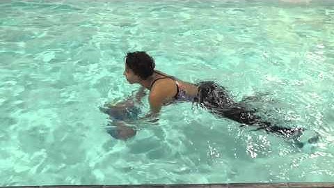 Aqua Instructor tip #19 kickboard skim and surf