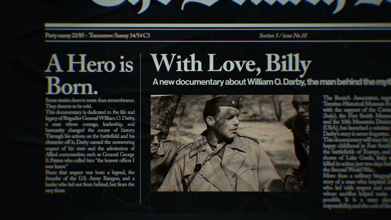 “With love, Billy” — Exploring the Legacy of BG William O. Darby (Documentary)