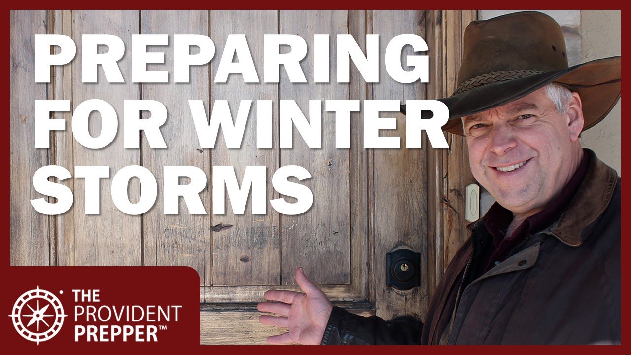 Preparing to Ride out a Severe Winter Storm - YouTube