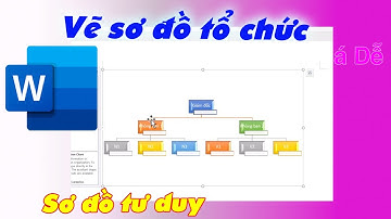 Cách Vẽ Sơ Đồ Trong Word | Vẽ Sơ Đồ Tổ Chức | Sơ Đồ Tư Duy