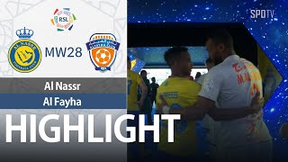 [SPL] Al Nassr vs Al Fayha H/L | MW28 | Saudi Pro League 2023/24