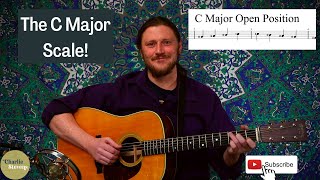 C Major in Open Position (Your 1st Scale!) - Basic Guitar lesson