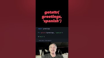 Call function dynamically from Python module with string name 🐍 #shorts #python