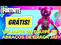 Como pegar de graça Nova skin Viajante Da Equipe De Abraços! Fortnite  2025 fortnite trocação
