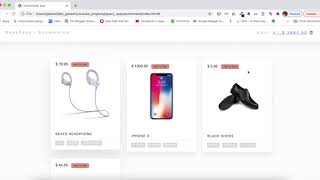 E-commerce Cart App in jQuery - Part 4