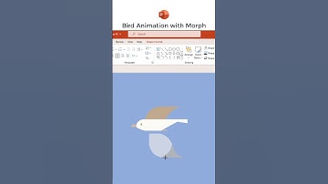 PowerPoint Tutorial: Making a Bird Fly with Morph Transition
