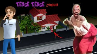 TENGE TENGE Zombie Haunted 😱 | SAKURA School Simulator Horror Drama 👺