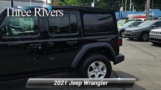 Career Overview Certified 2021 Jeep Wrangler Unlimited Sport S, Pittsburgh, PA P5599