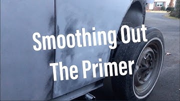 Block Sanding on the 1967 VW Beetle