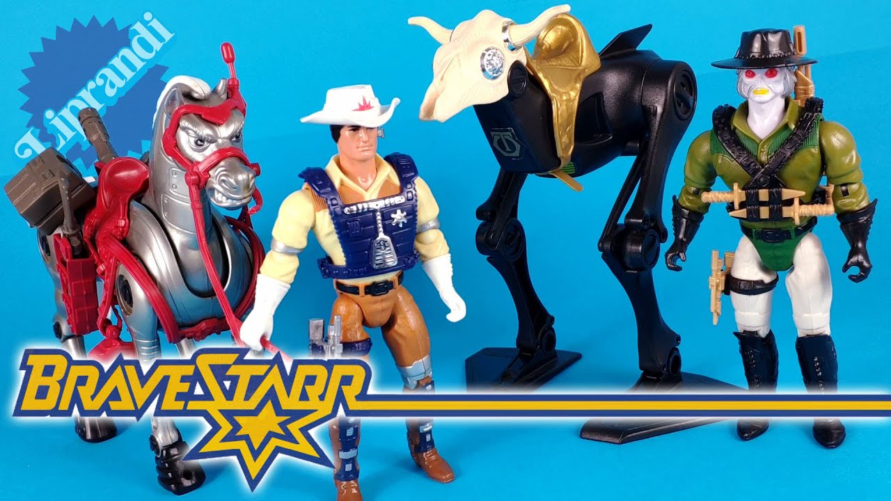 Figurine BRAVESTARR Skull Walker – MATTEL 1986 – Jouet Vintage Collection Sans Boîte