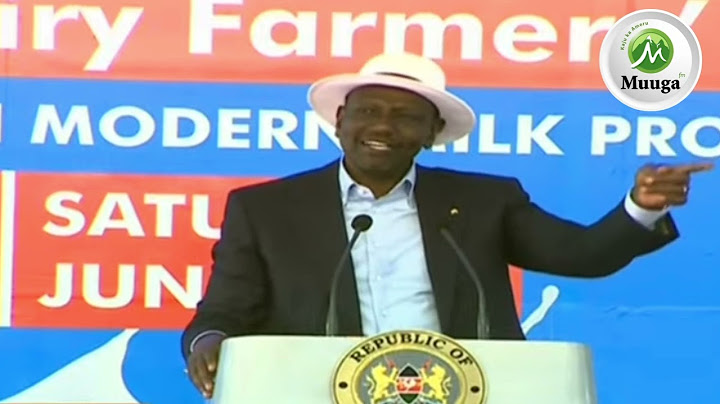 MIMI NIMEKUWA KWA SIASA MIAKA MINGI, SIWEZI TISHWA NA MTU - PRESIDENT RUTO