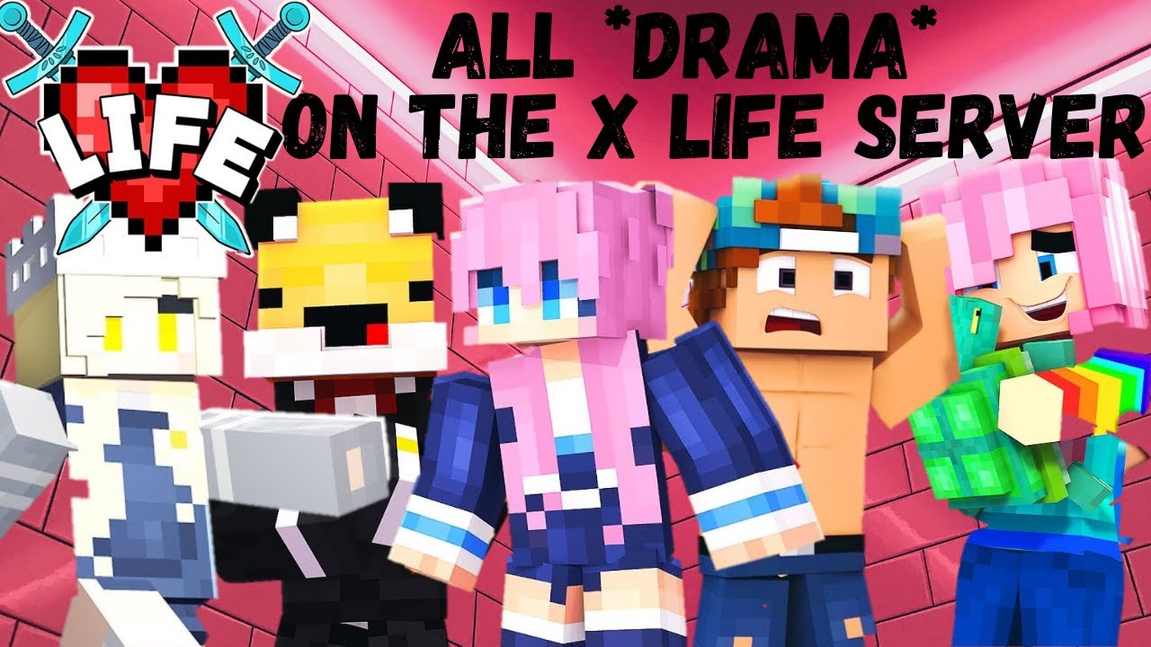 All DRAMA 🍵 On The X Life Server! (so far) YouTube