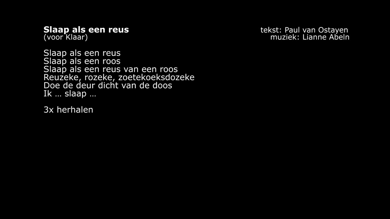 Lianne Abeln Collectie (Slaap als een reus)