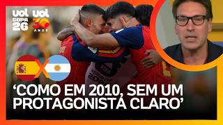 ESPANHA É CAMPEÃ COMO EM 2010: SEM UM PROTAGONISTA CLARO! ARGENTINA NÃO FEZ NADA, DIZ ARNALDO