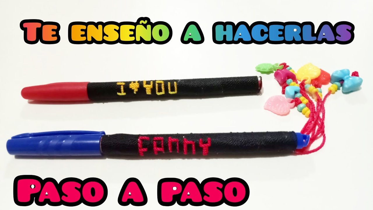 LAPICERAS CON EL NOMBRE TEJIDO