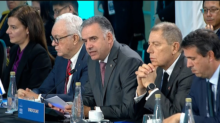 Discurso del presidente Yamandú Orsi en sesión plenaria de la Cumbre del Mercosur