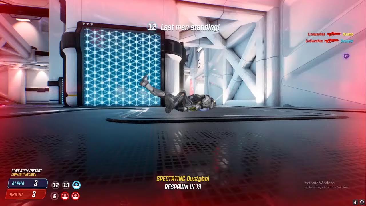 Splitgate Ranked Takedown Platinum with Dusty #2