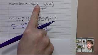 Advanced Midpoint w Ordered Pairs