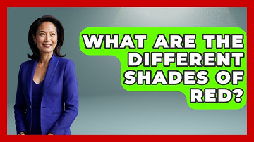What Are The Different Shades Of Red? - Graphic Design Nerd