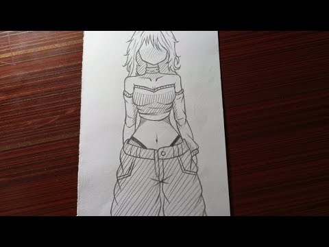 How To Draw Anime Girl Body Step By Step Anime Girl Drawing Easy How To Draw Anime Girl