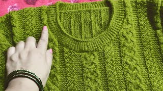 Knitting Gents Sweater❤️(part-2)/Make Gents Sweater in an Easy Way