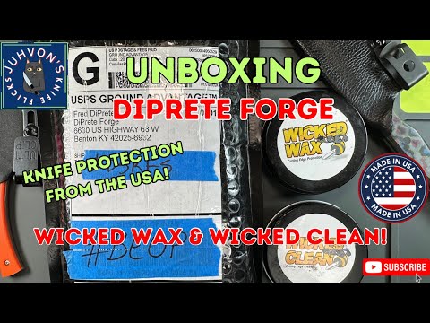 DiPrete Forge Wicked Wax & Wicked Clean! An unboxing for the Channel!!
