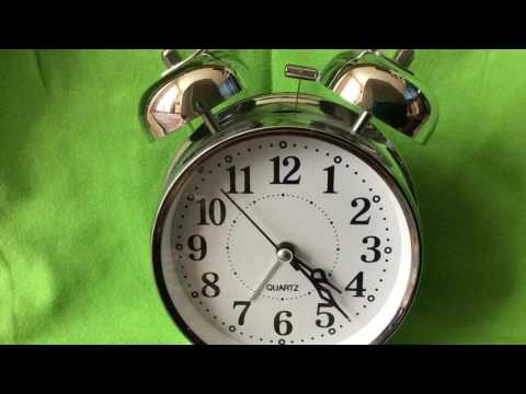 Clock green screen