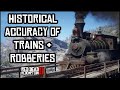 Historical Accuracy of Trains & Train Robberies in RDR2