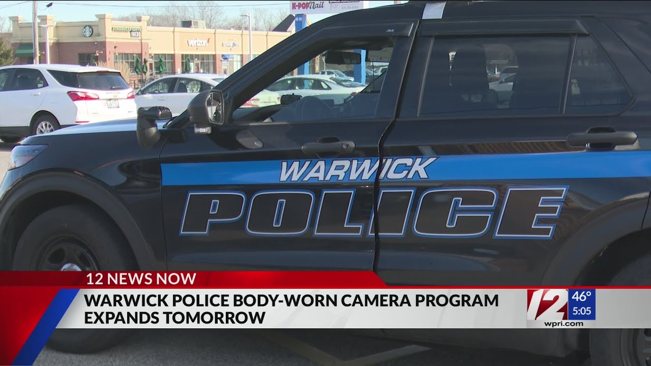 Warwick police issuing body-worn cameras - YouTube