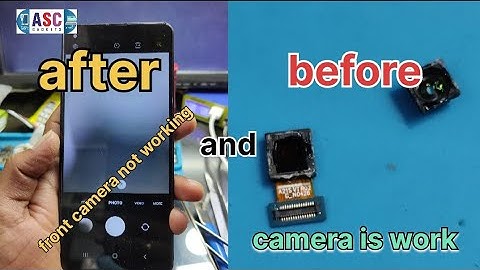 Samsung galaxy A21s front camera not working 100% solution ASC gadgets watch for end customer fdbk