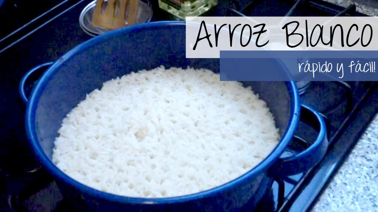 Arroz blanco (rápido y fácil) | Julieta ySusVideos