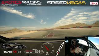 Mclaren 570 GT4 // SpeedVegas // 53 Second Best Lap