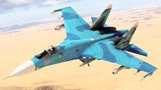 New Su-27SM Showcase | 1500kg TV Guided Bomb & R-77 Active Radar Homing Missile (WT Dev Server)