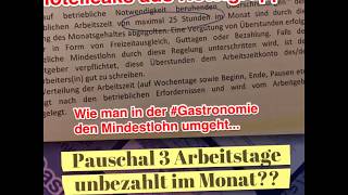 Aus Privat Geführter Hotelgruppe Wird So Der Mindestlohn Umgangen?