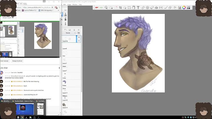 Alicia DeMarco Doodle Live Stream #1