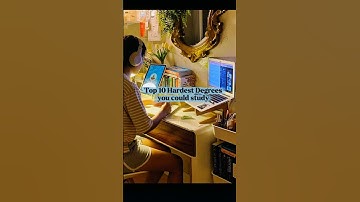 Top 10 Hardest Degrees you could study #hardestdegree #youtubeshorts #top10 #study #education