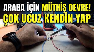 O Can Sıkıcı Ekliği Çözdük Arabanızın Konforunu Katlayacak Müthiş Devre Çok Ucuza Kendin Yap