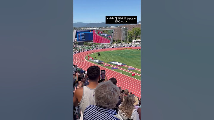 Faith Kipyegon clocks 3:48.68 minutes to set new 1500M world record at Eugene, Oregon 🔥🤩