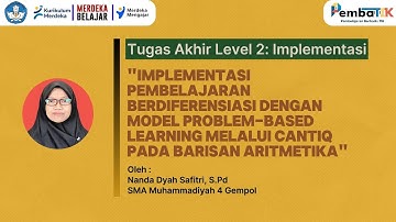 Implementasi Pembelajaran Berdiferensiasi dengan Model Problem Based Learning melalui CANTIQ