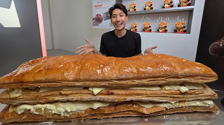 7.7KG Apple Strudel Eating Challenge