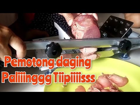 Alat Slice Daging Manual
