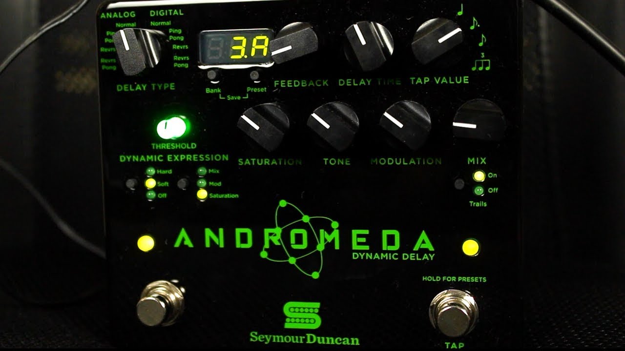 Pedal Seymour Duncan Andromeda Digital Delay - Planet Music Express