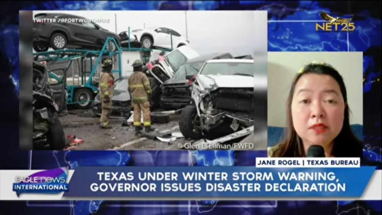 Texas issues disaster declaration due to winter storm warning; Six ...