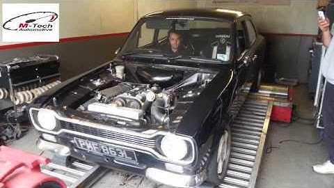 Mk1 Escort ST170 Turbo 350bhp! :: Rolling Road Mapping @ M-Tech Automotive